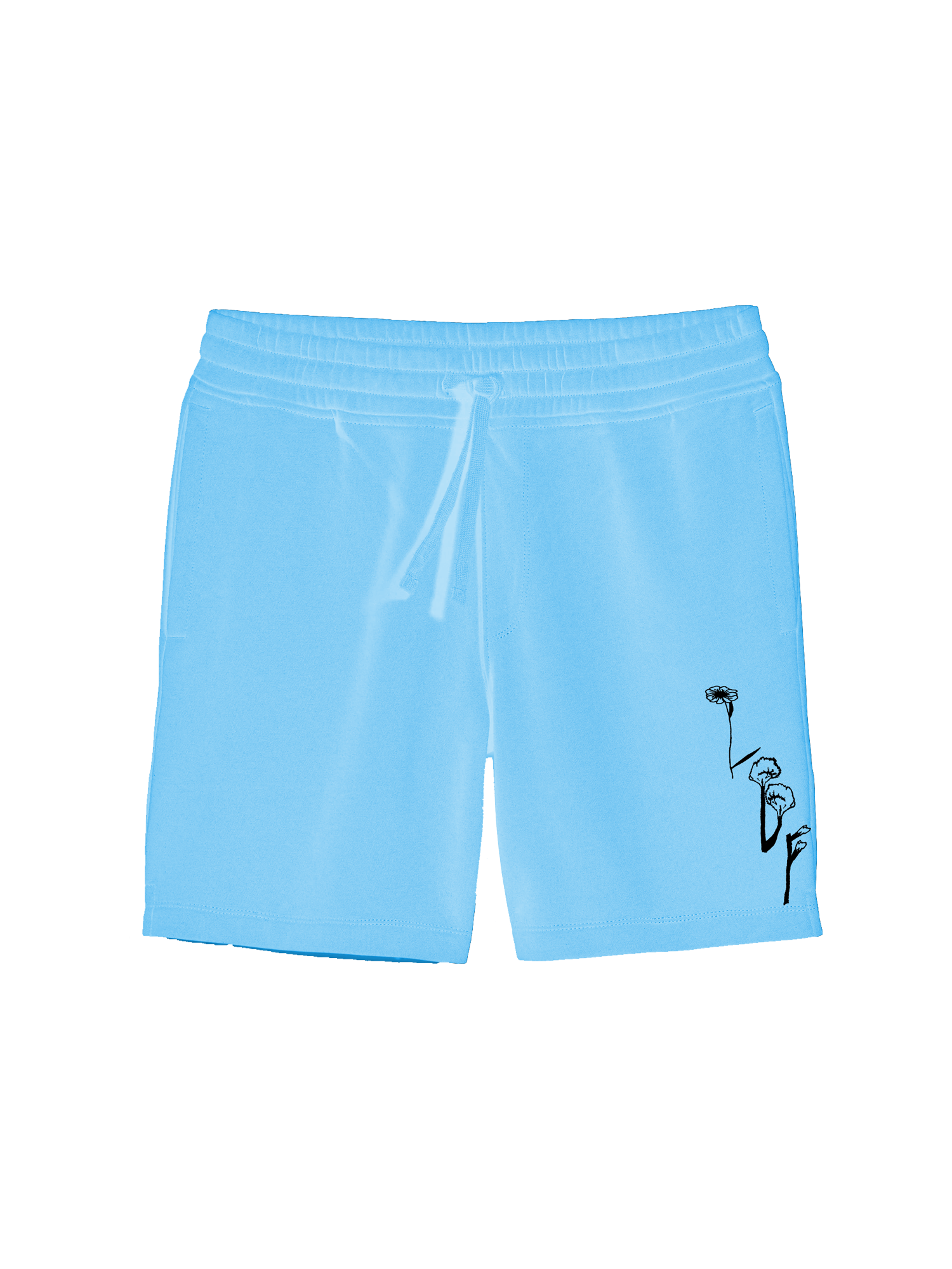 'Growth' Shorts - Nemophila
