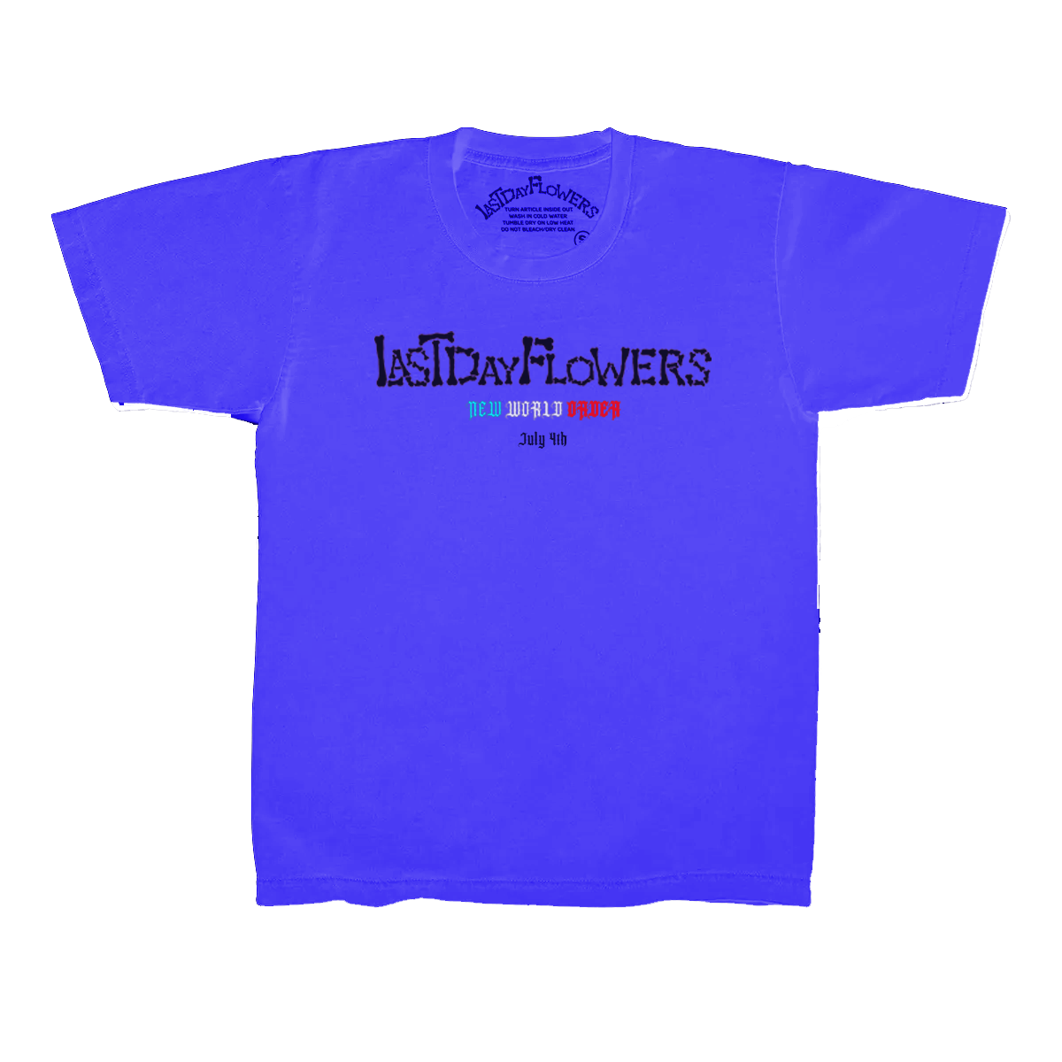 4th Of July Exclusive Shirt - Delphinium Blue