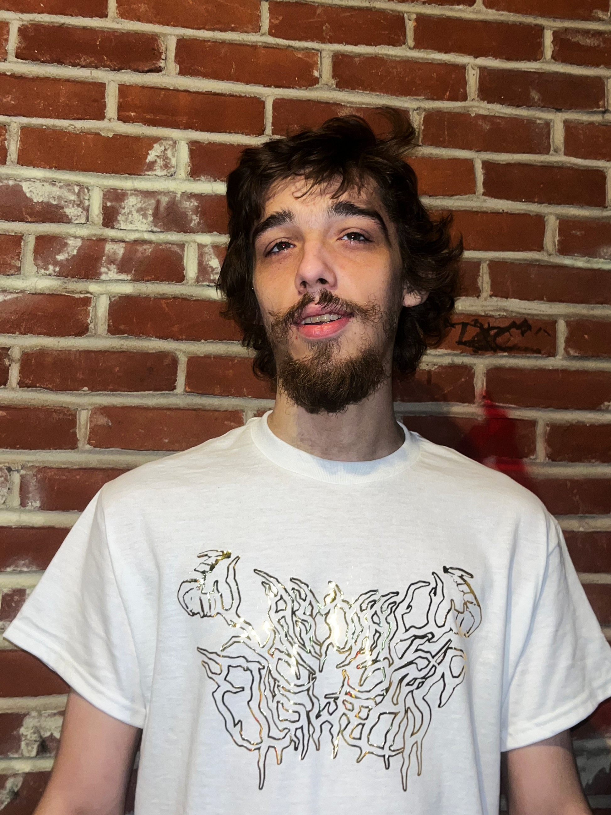 $10 Core Foil Tee - Snow White