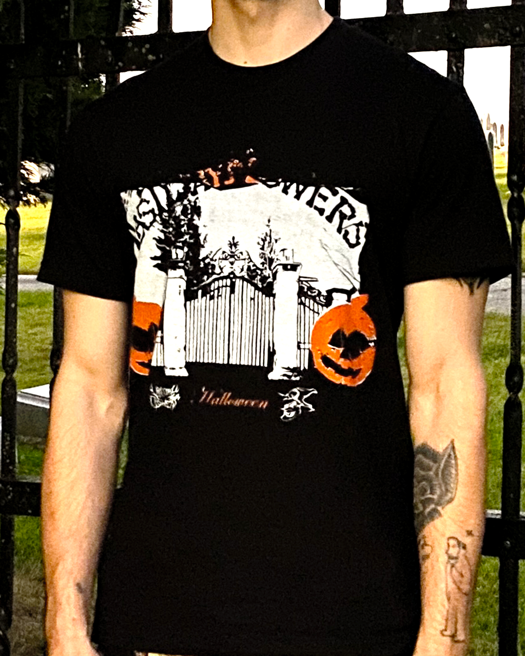 Crypt Tee - Jet Black