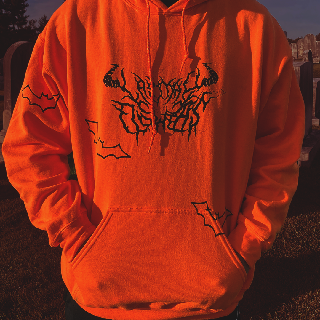 Bats! Hoodie - Jet Black
