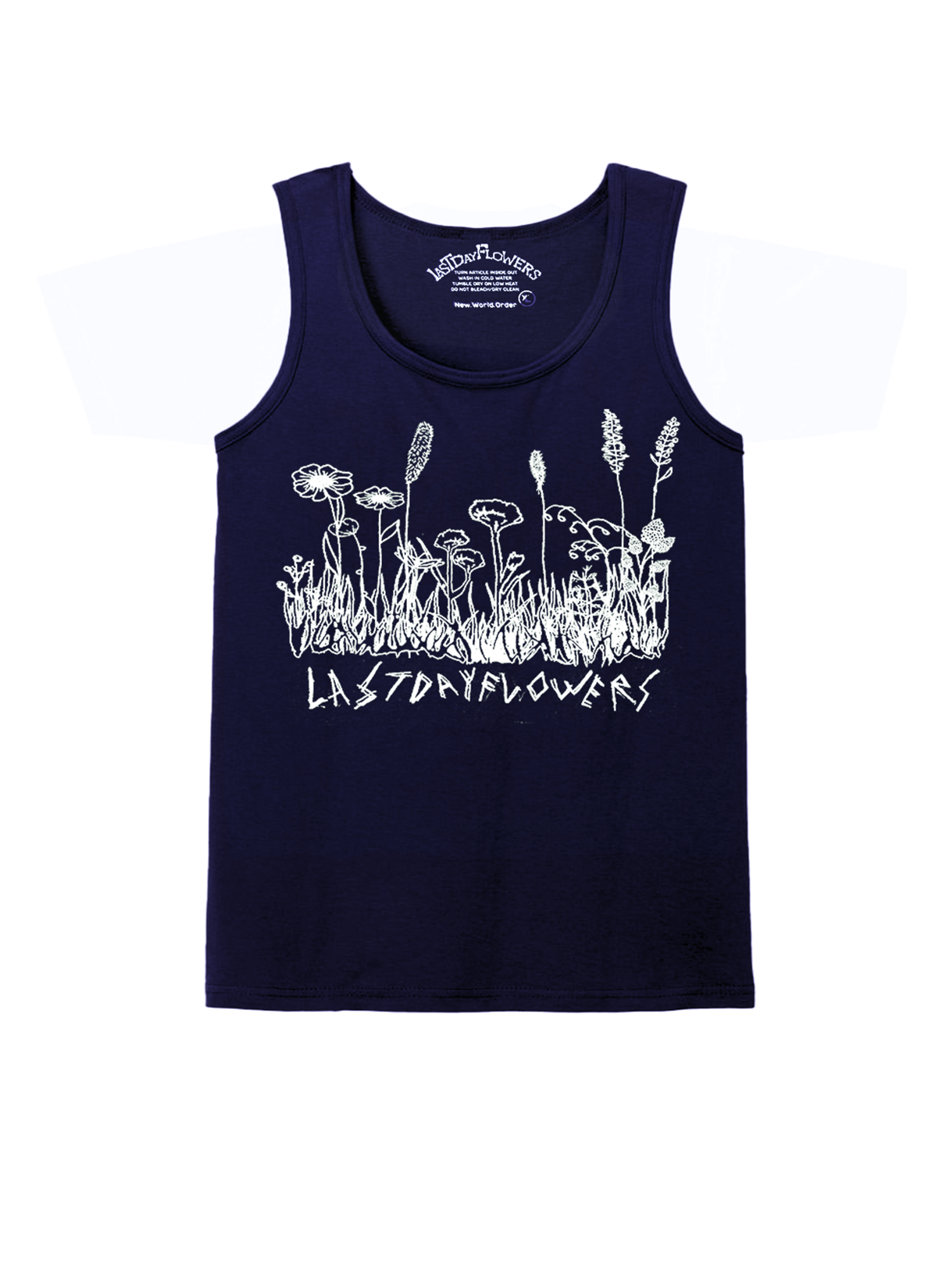 'Meadow' Tank - Navy
