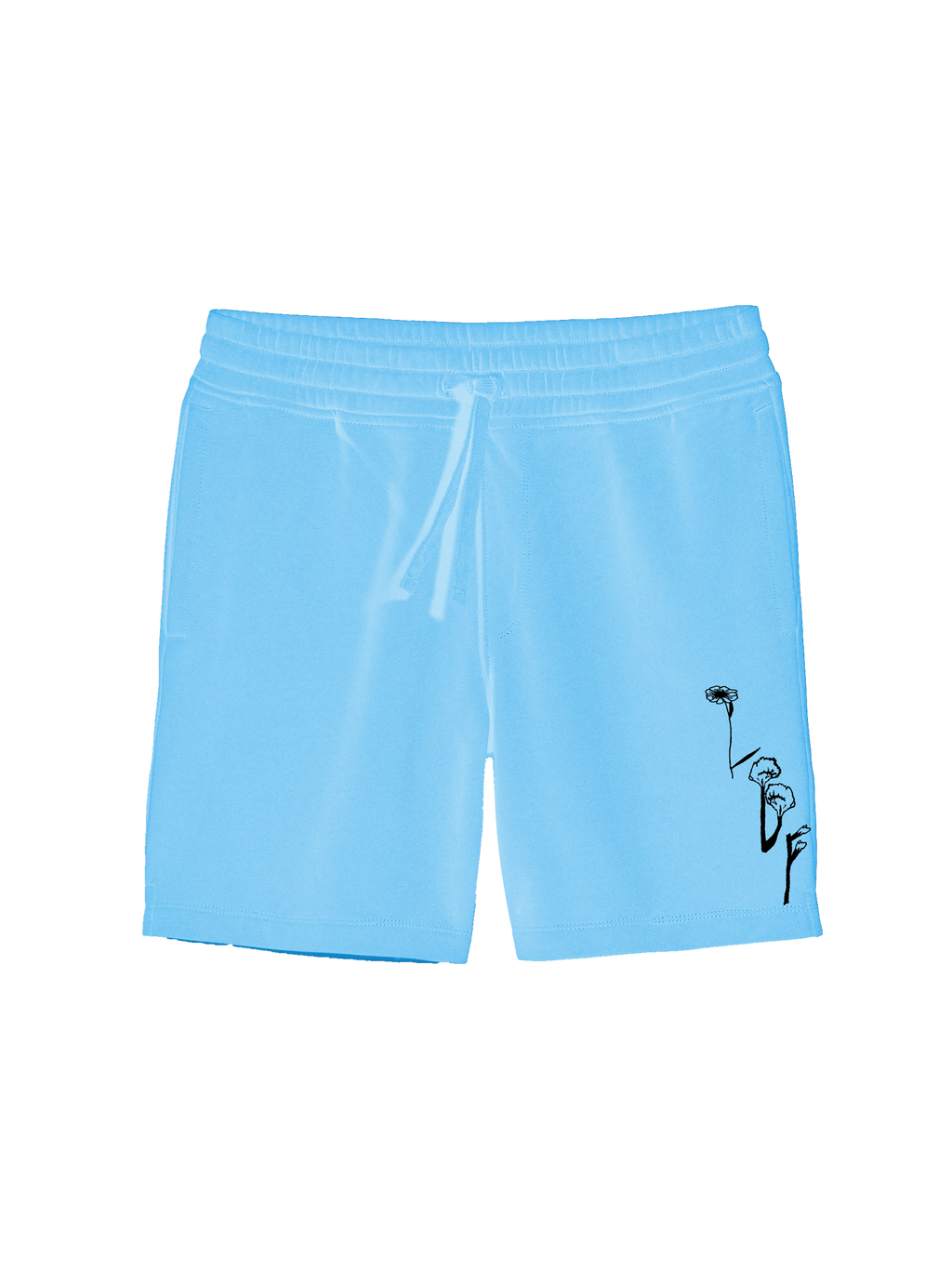 'Growth' Shorts - Nemophila
