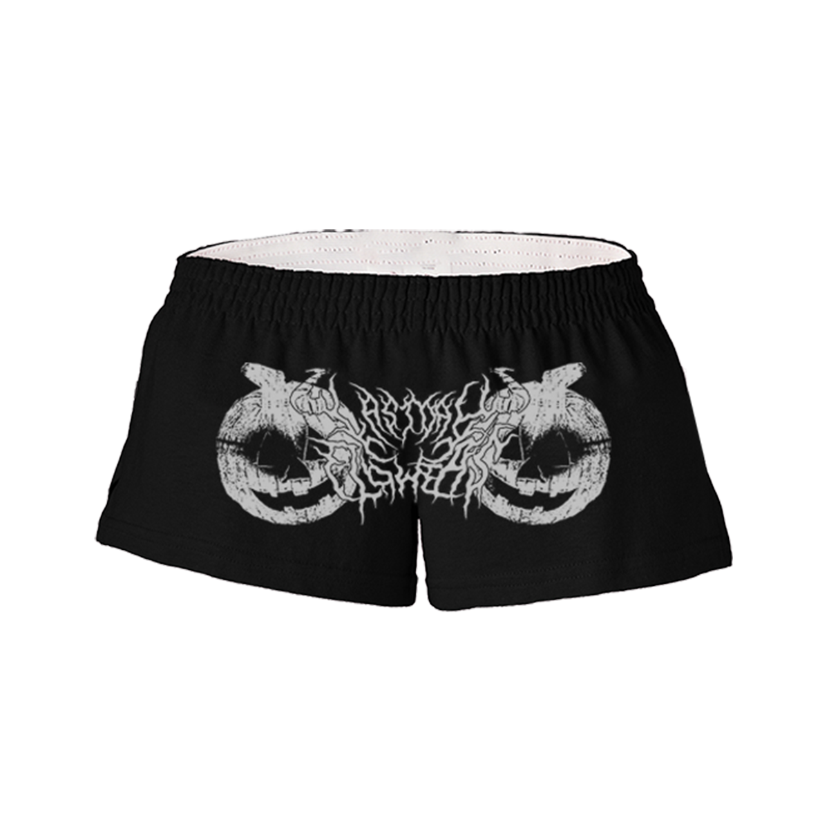 Pumpkin Core Logo Shorts- Jet Black