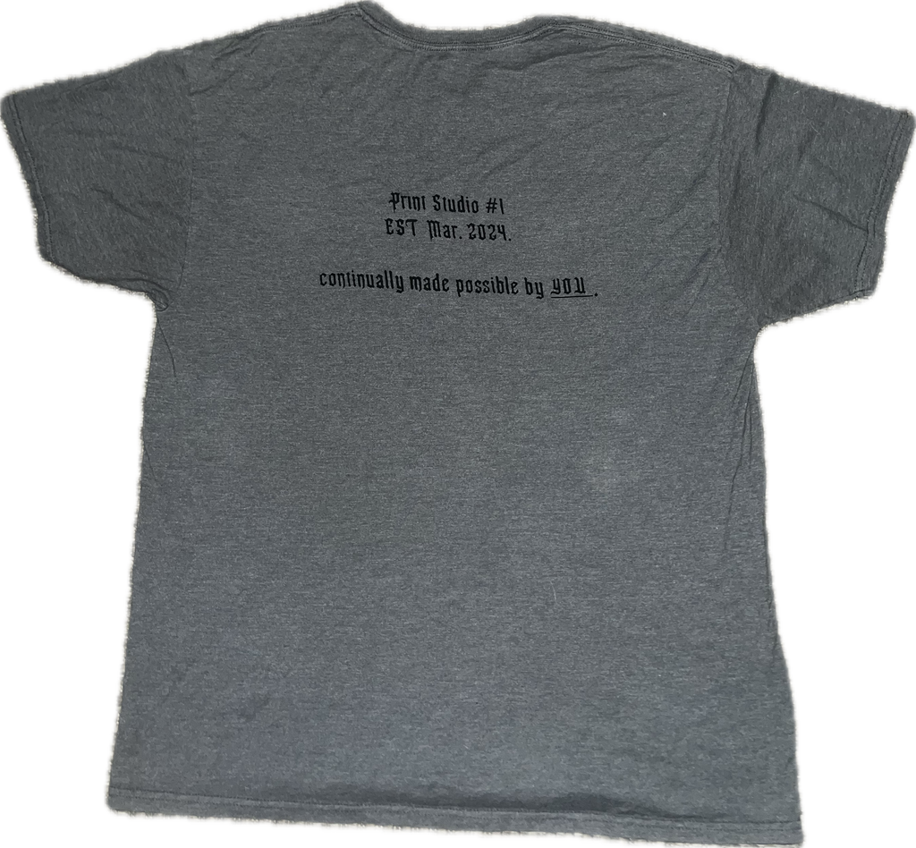 1/1 Studio Shirt - Ash Gray (SIZE L)