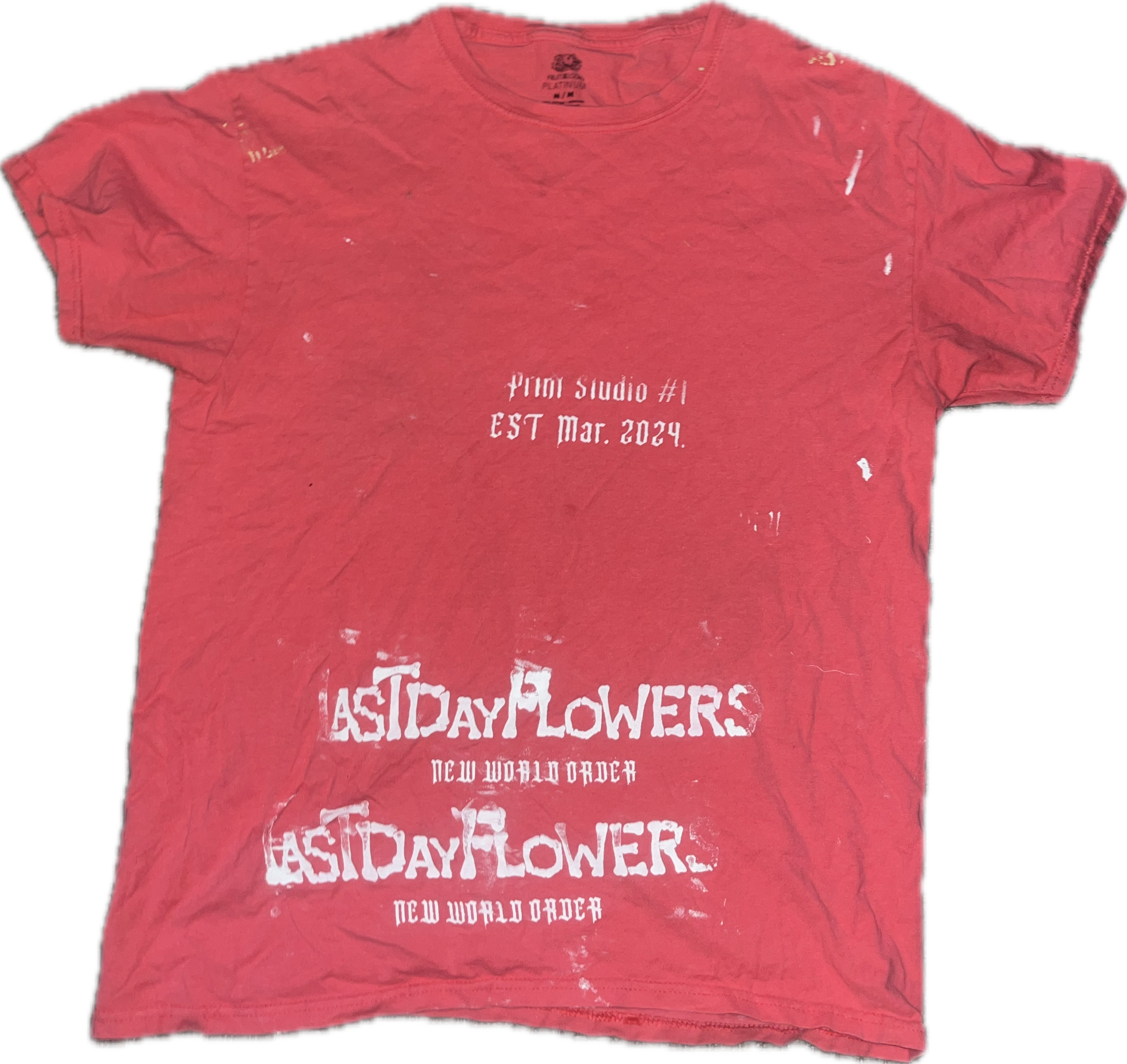 1/1 Studio Shirt - Salmon Pink (SIZE M)