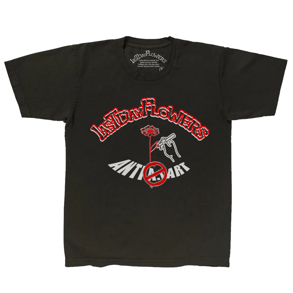 Anti A.I Art Tee - Jet Black