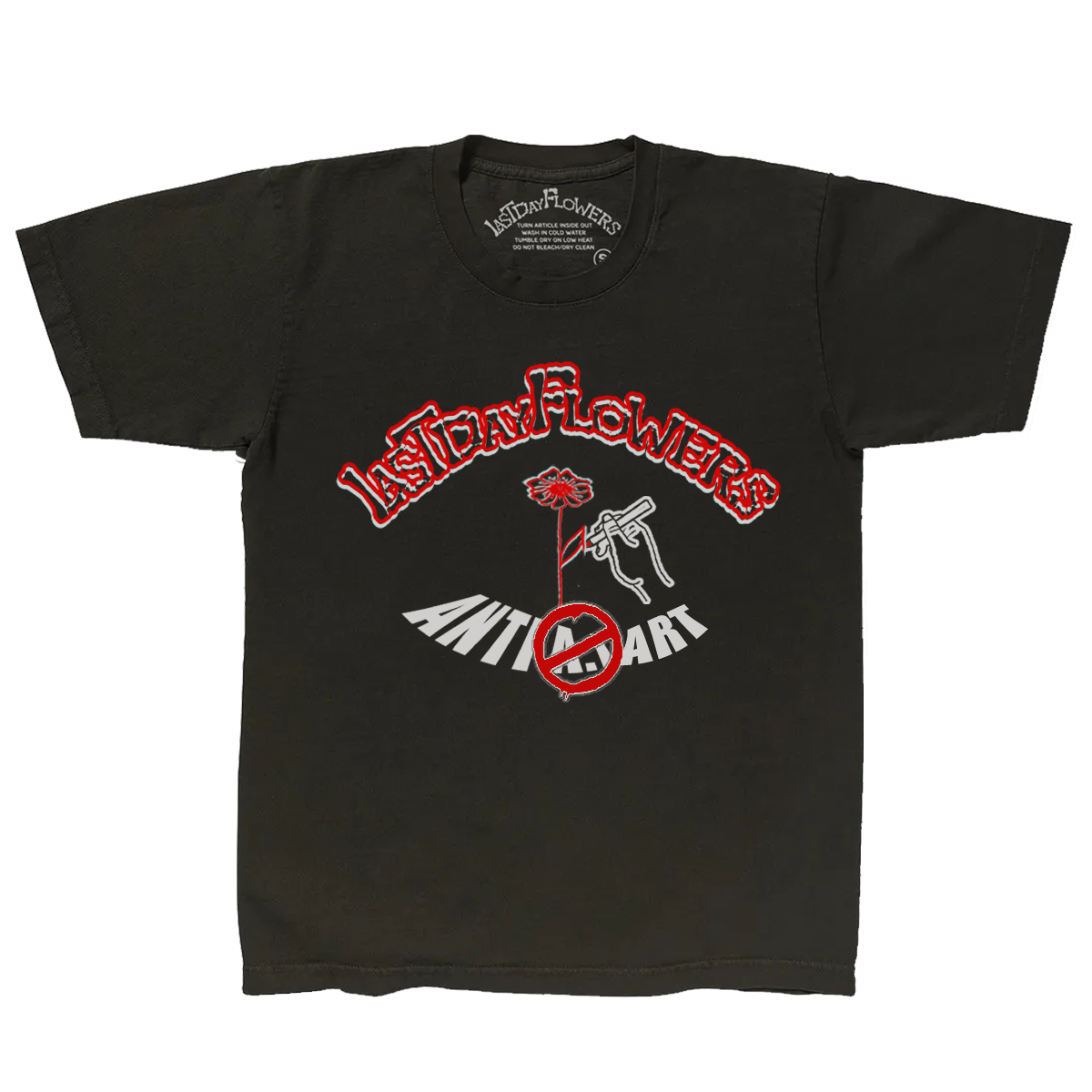 Anti A.I Art Tee - Jet Black