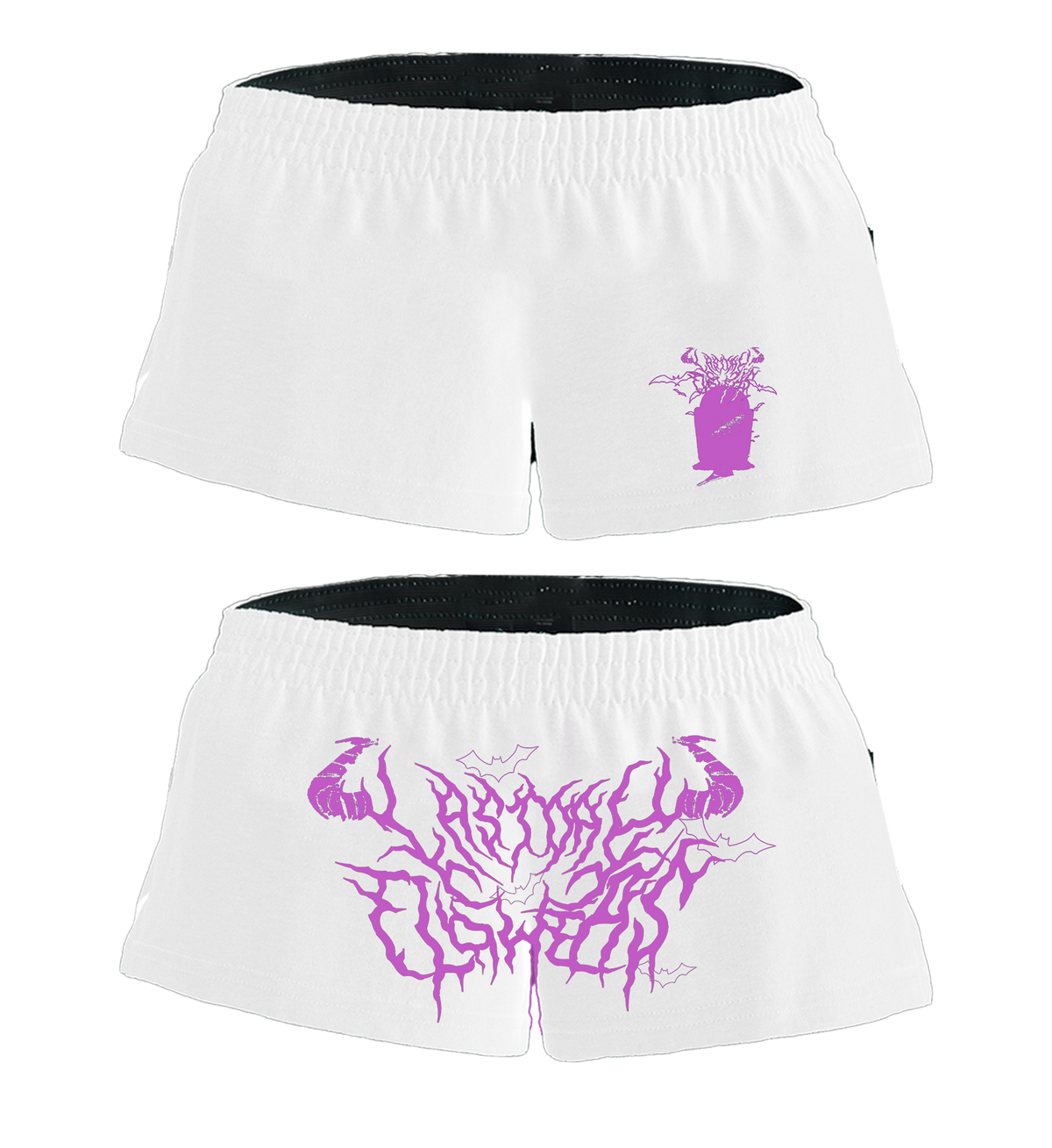 'Core' Female Shorts - Snow White