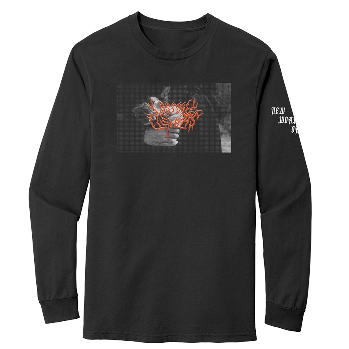 'House' Halloween Long Sleeve - Jet Black