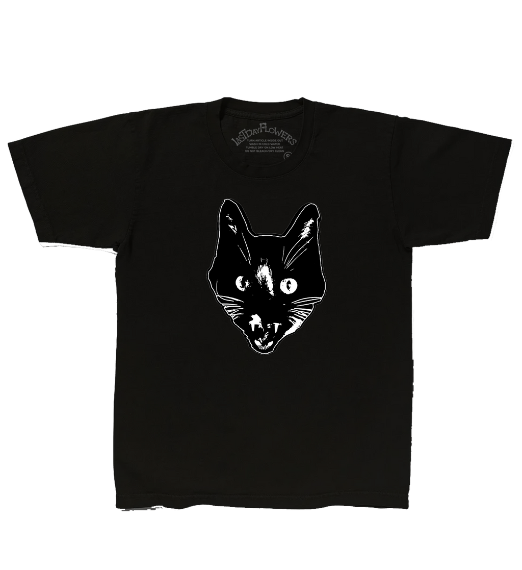 Big Cat Tee - Jet Black