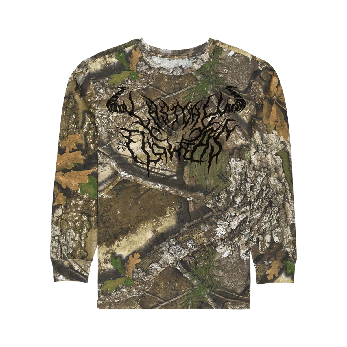 'Core Logo' Camo Long Sleeve