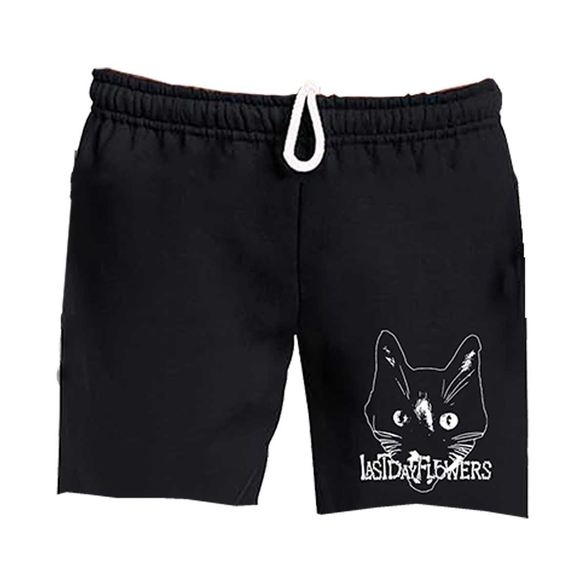 Black Cat Shorts - Jet Black