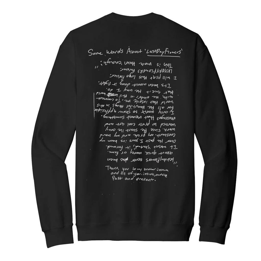 5 Year Logo Crew - Jet Black