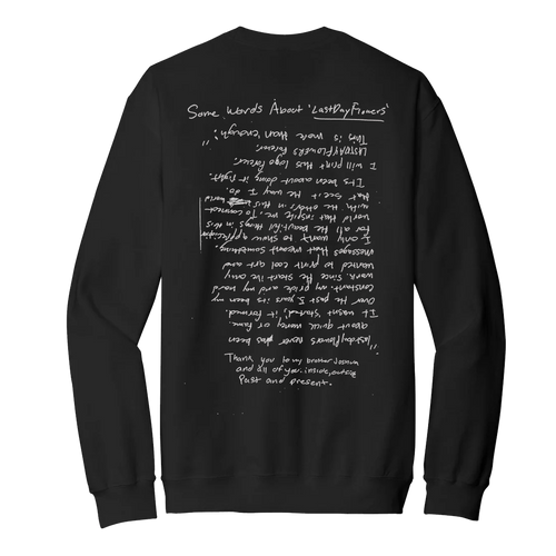 5 Year Logo Crew - Jet Black
