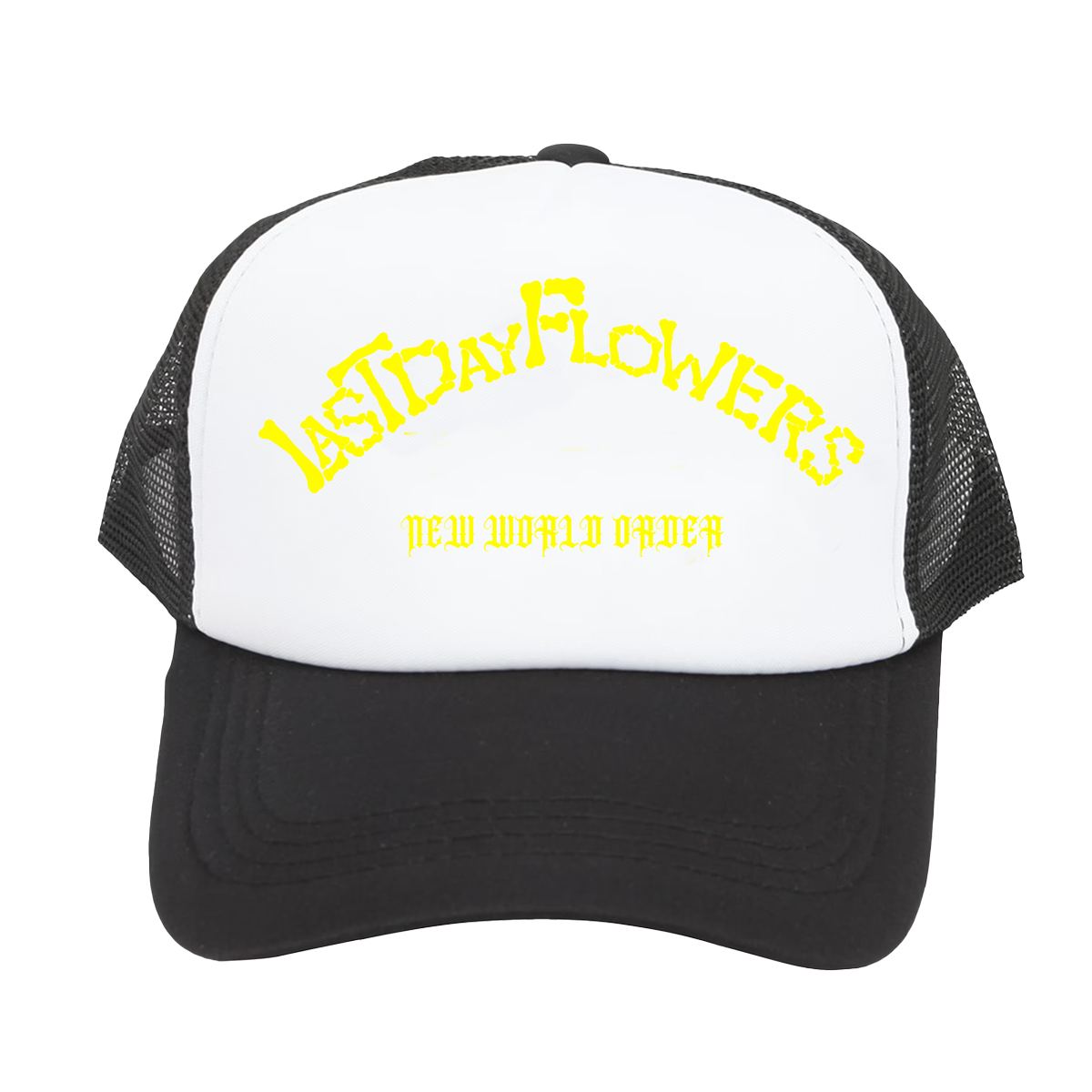Bone Foam Trucker - Black