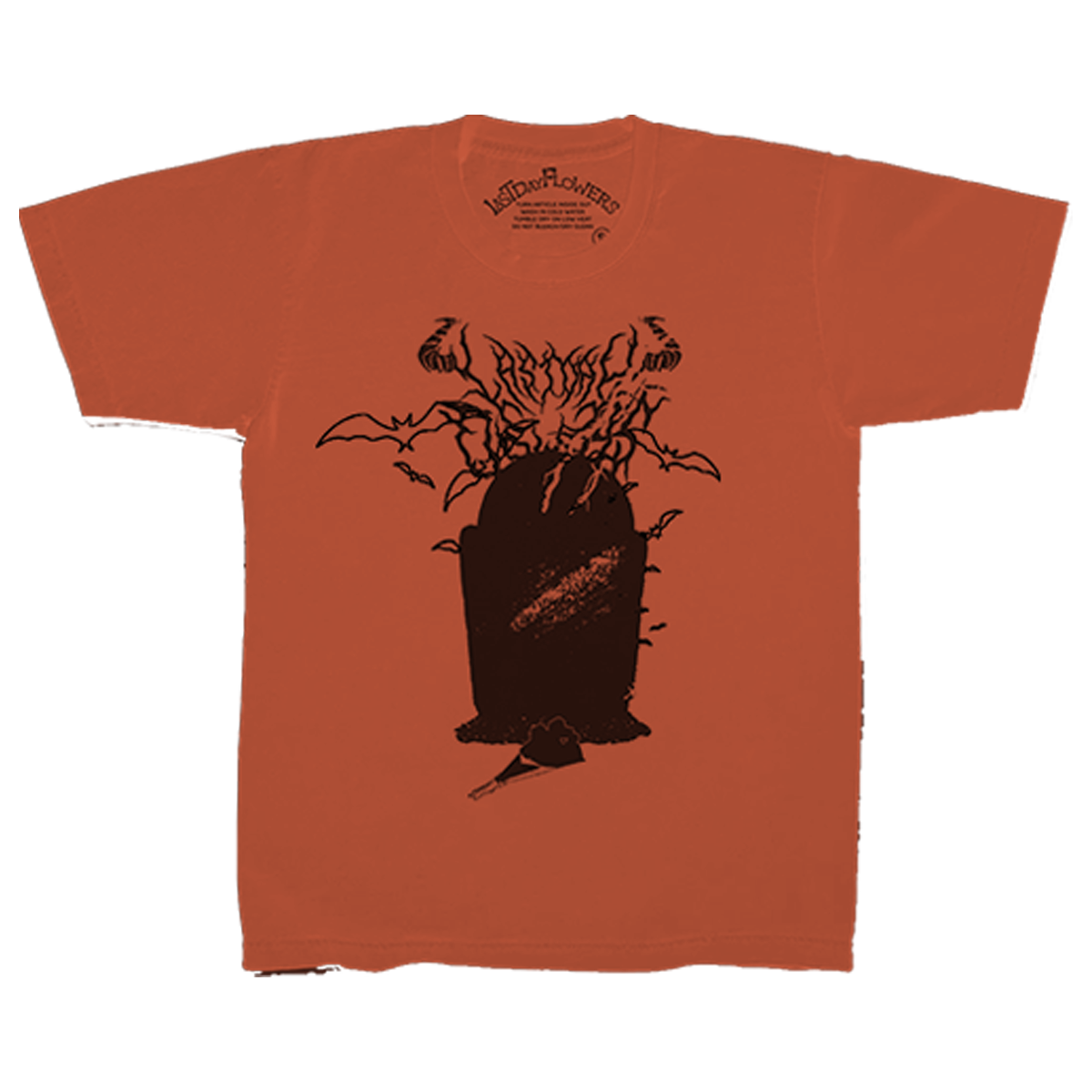 Tomb Tee - Pumpkin Orange