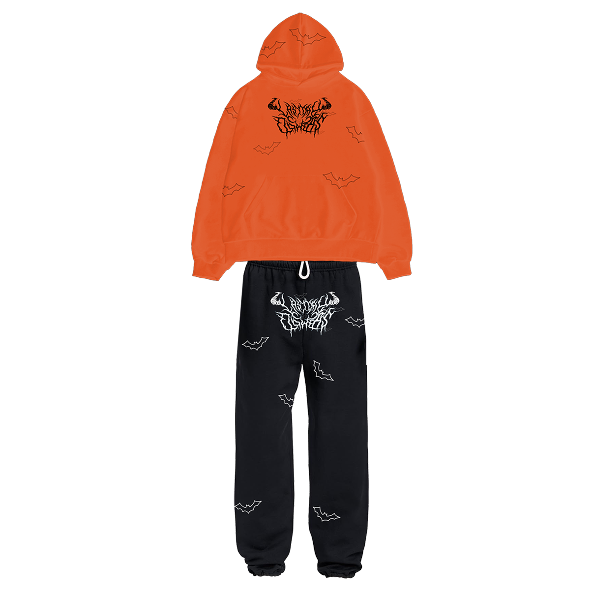 SET - Orange/Black