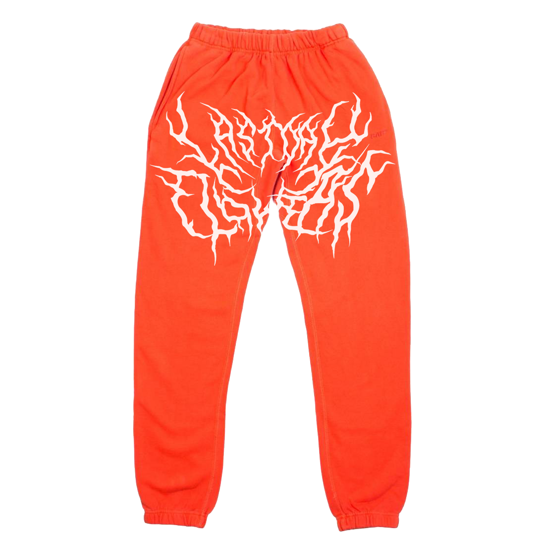 Pumpkin Orange 'Core' Logo Sweats