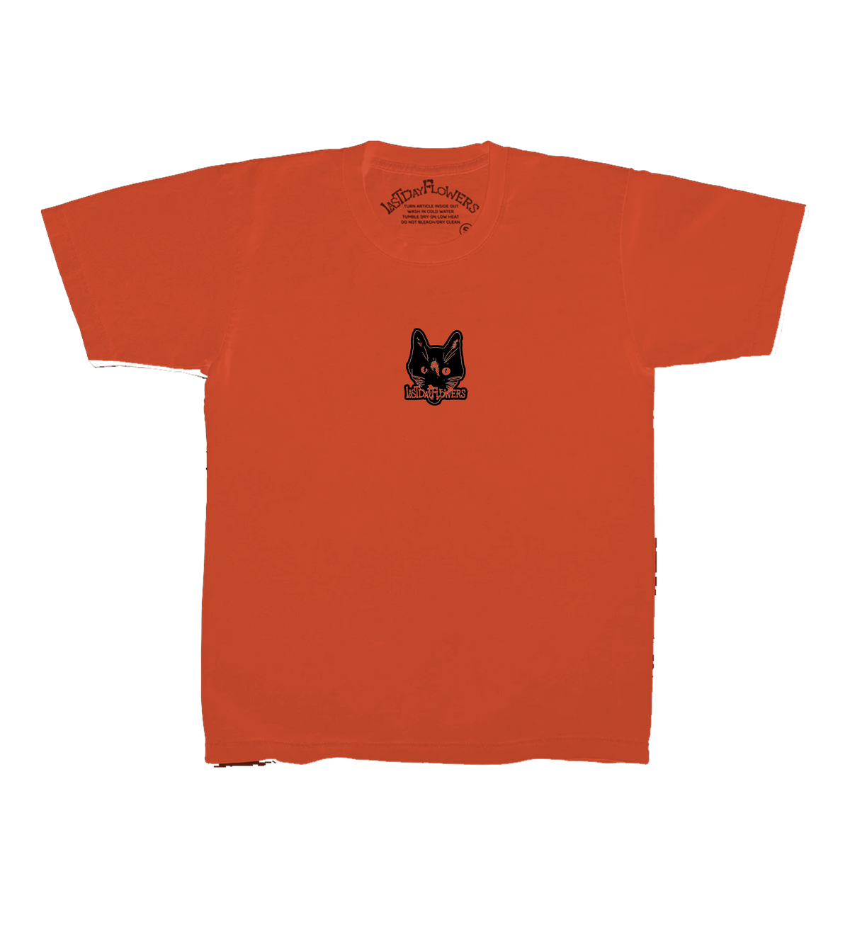$10 Cat Tee - Pumpkin Orange