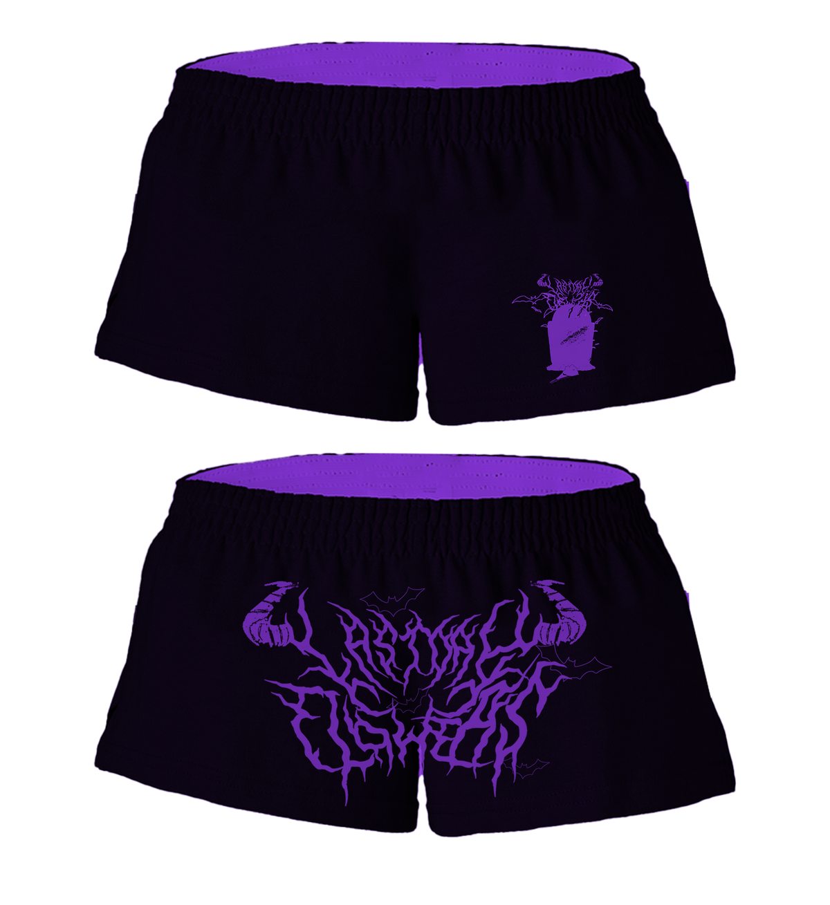 'Core' Female Shorts - Jet Black