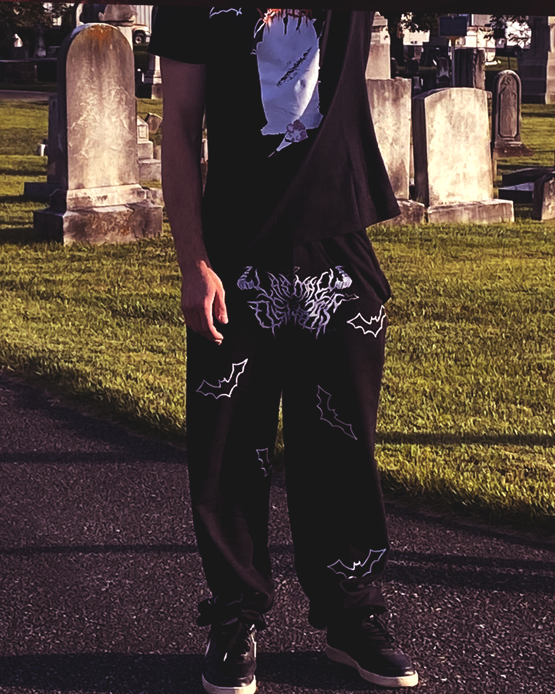 Bats! Sweats - Jet Black