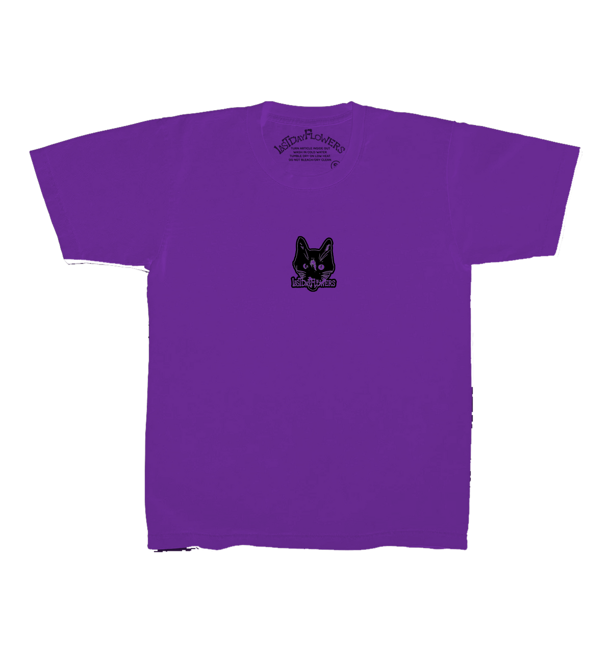 $10 Cat Tee - Tulip Purple