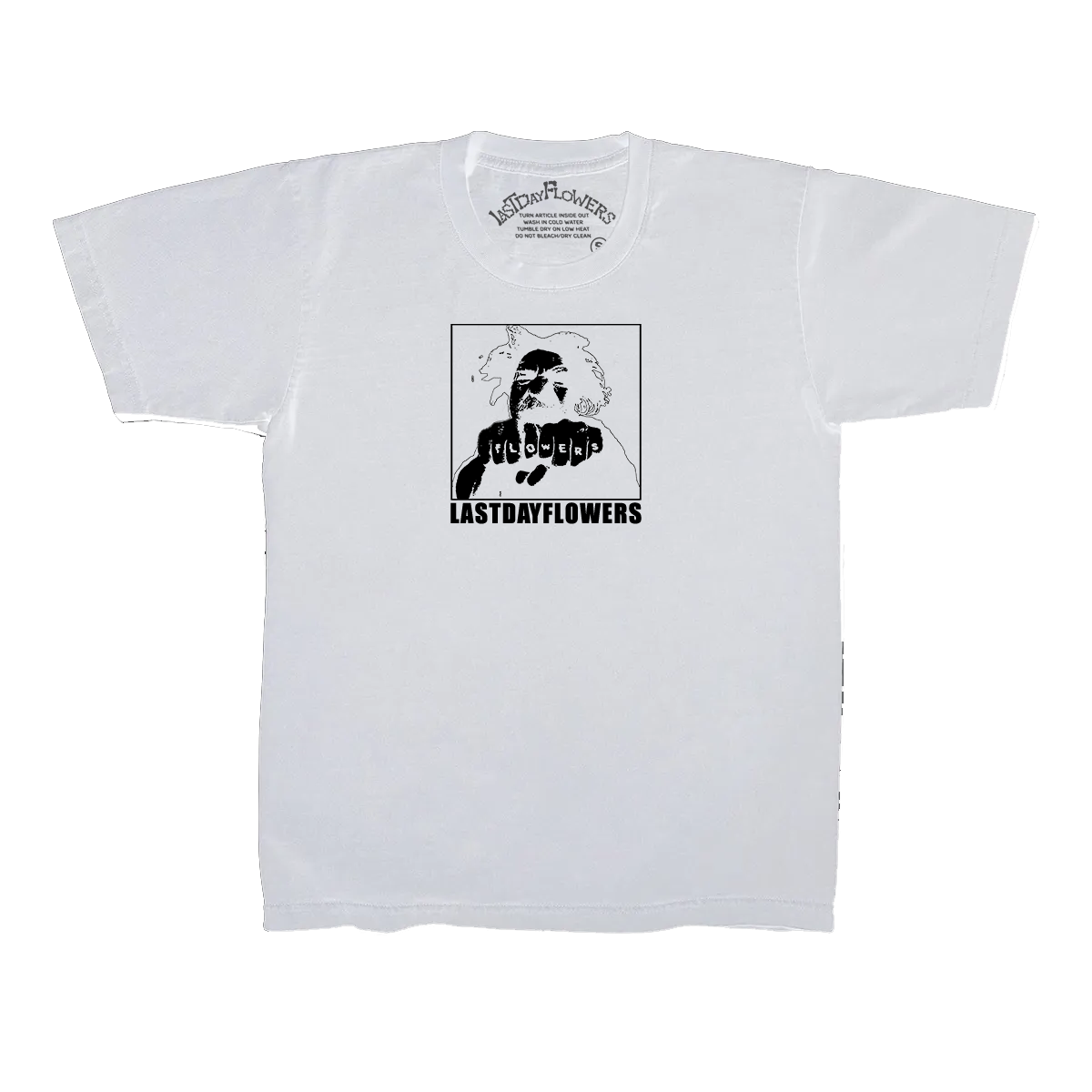 Vol. 1 - 'Bum Fights' Rip Tee (Snow)