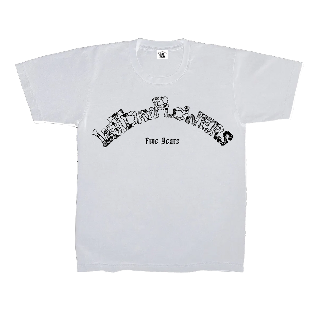 5 Year Logo Tee - Snow White