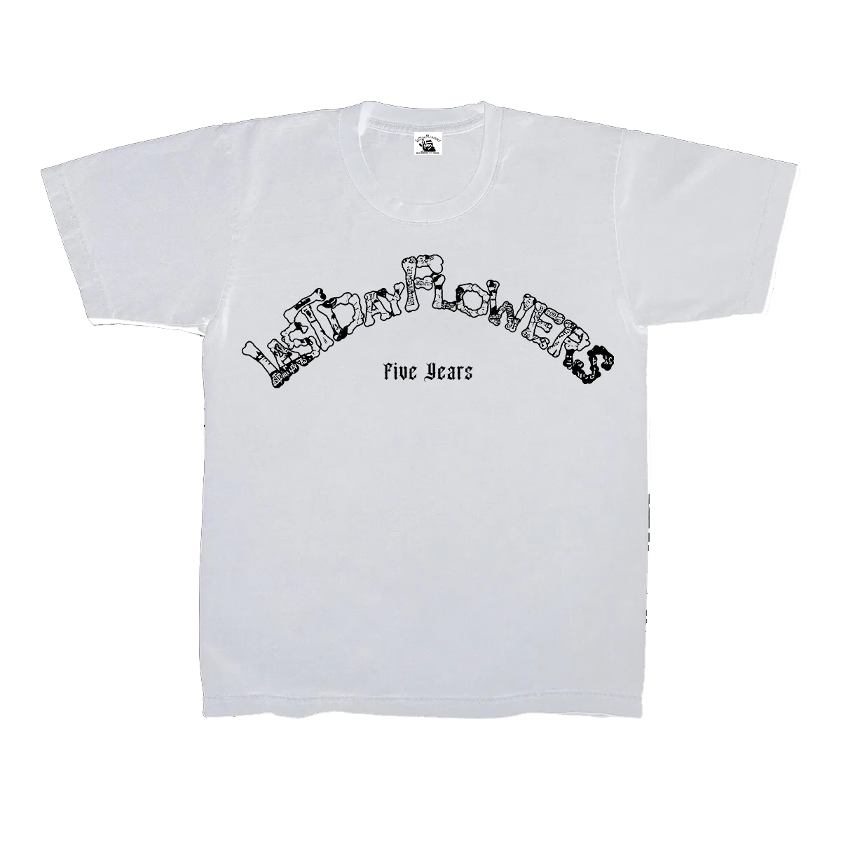 5 Year Logo Tee - Snow White