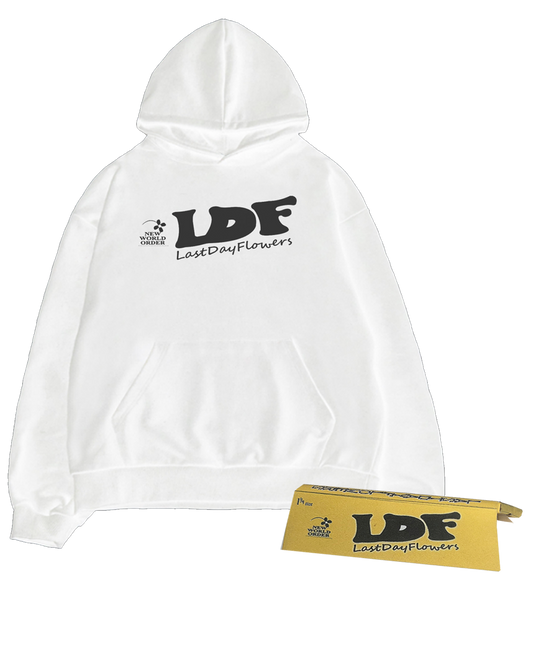 Paper Logo Hoodie - Snow White