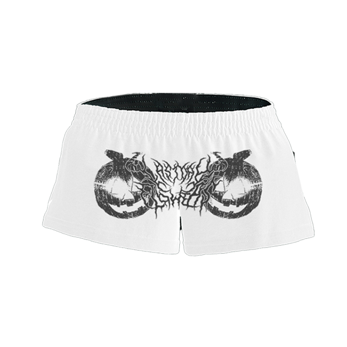 Pumpkin Core Logo Shorts - Snow White