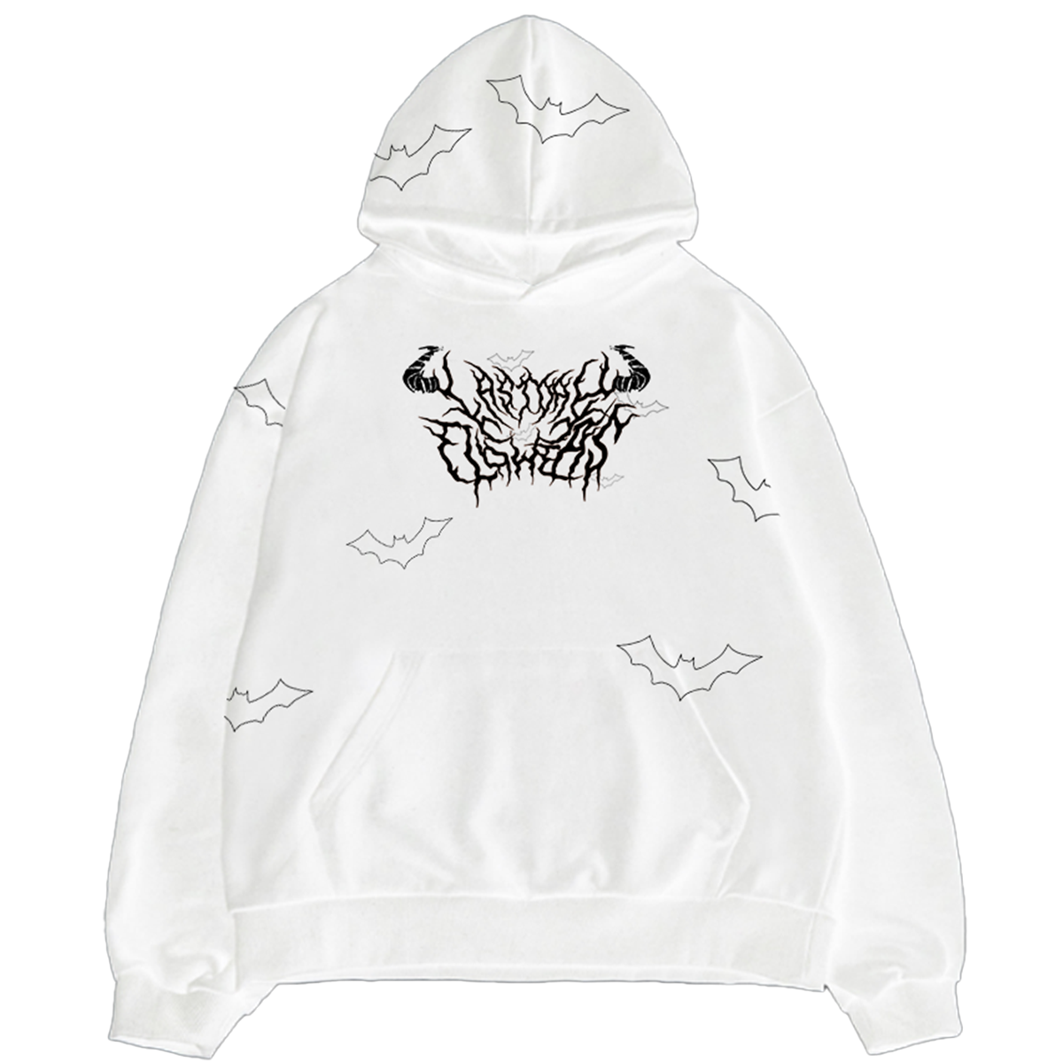 Bats! Hoodie - Snow White