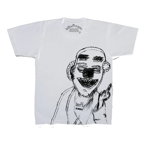 'Clown Around' Tee - Snow White