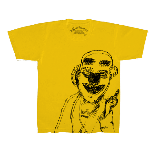 'Clown Around' Tee - Dandelion Yellow